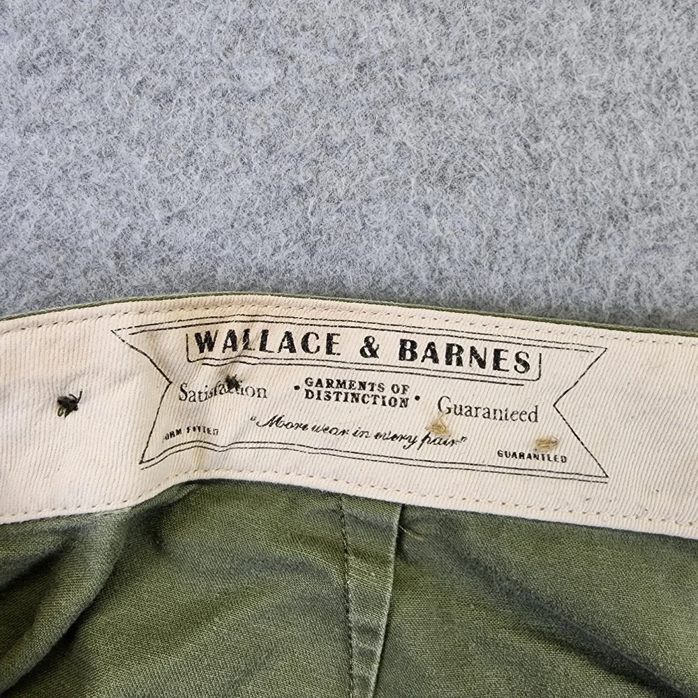 Wallace & Barnes Mens 35 Utility Shorts Green Military Army OG 107 Camp Fatigue